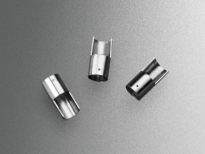 Partial Cross Hole Drilled Tantalum Component for Medical Device